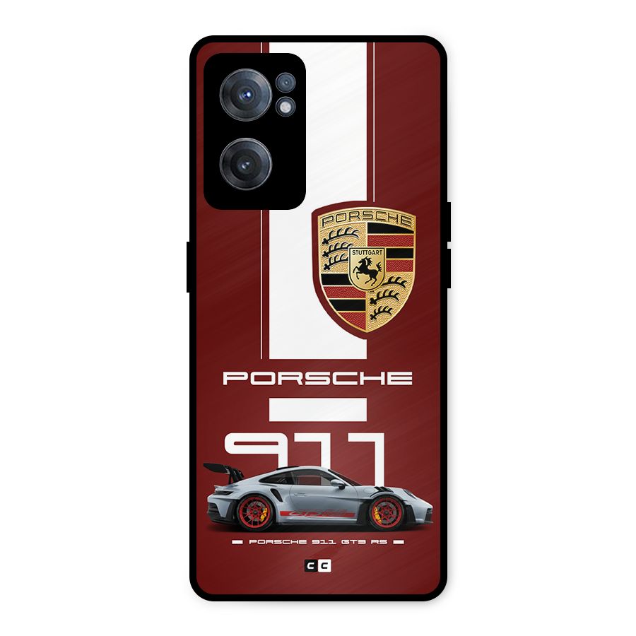 Luxe Supercar Metal Back Case for OnePlus Nord CE 2 5G