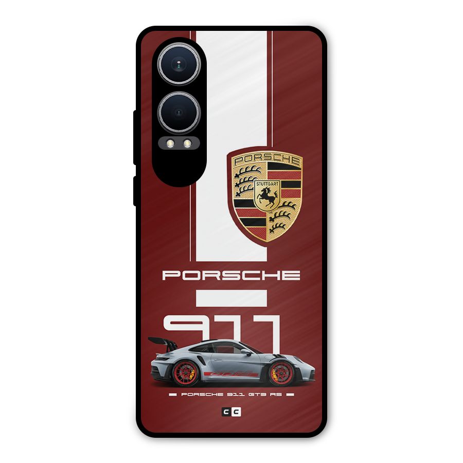 Luxe Supercar Metal Back Case for OnePlus Nord CE4 Lite