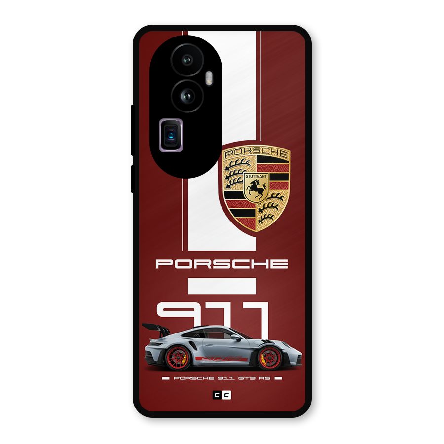 Luxe Supercar Metal Back Case for Oppo Reno10 Pro Plus