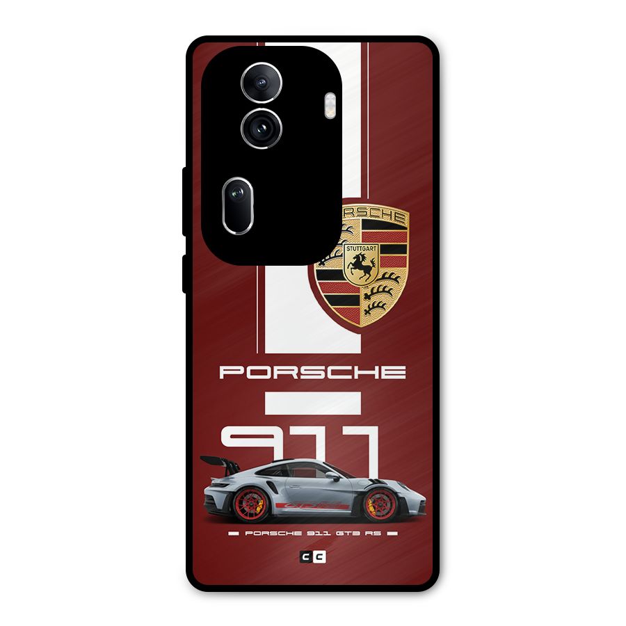 Luxe Supercar Metal Back Case for Oppo Reno11 Pro 5G
