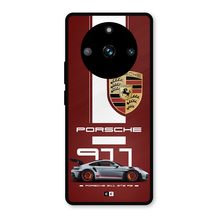 Luxe Supercar Metal Back Case for Realme 11 Pro Plus