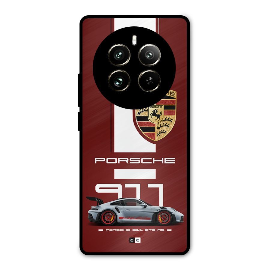 Luxe Supercar Metal Back Case for Realme 12 Pro