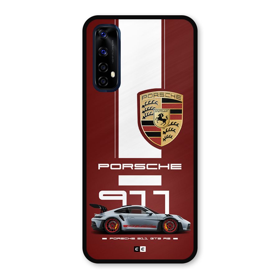Luxe Supercar Metal Back Case for Realme 7
