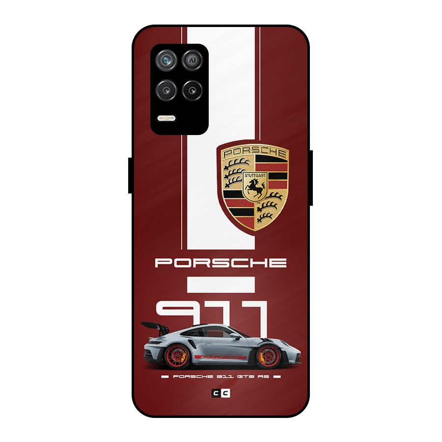 Luxe Supercar Metal Back Case for Realme 8 5G