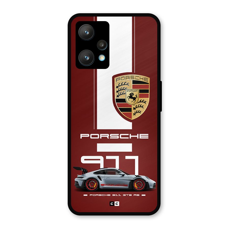 Luxe Supercar Metal Back Case for Realme 9 Pro Plus 5G