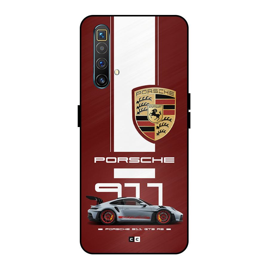 Luxe Supercar Metal Back Case for Realme X3 SuperZoom