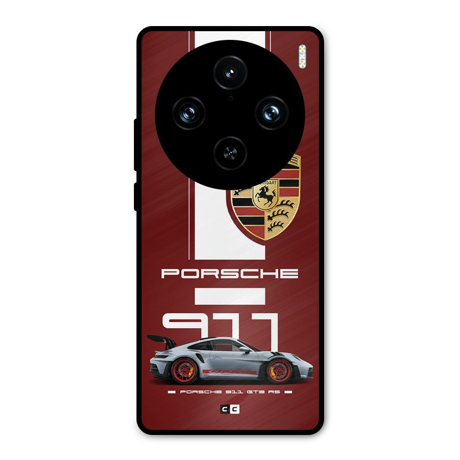 Luxe Supercar Metal Back Case for Vivo X100 Pro