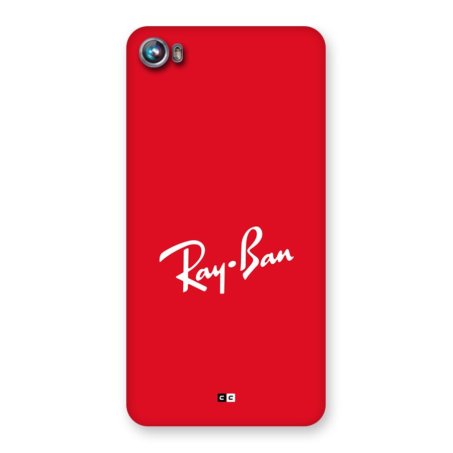 Luxury Red Back Case for Canvas Fire 4 (A107)