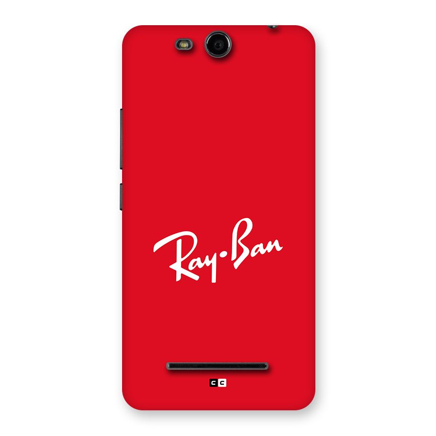 Luxury Red Back Case for Canvas Juice 3 Q392