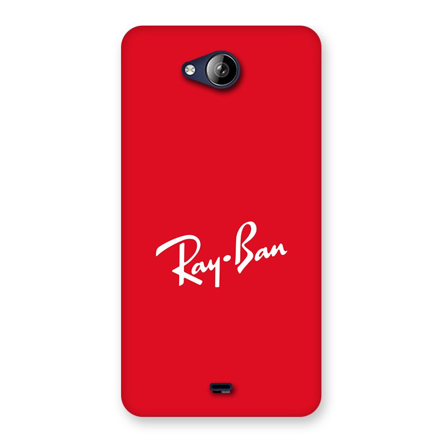 Luxury Red Back Case for Canvas Play Q355