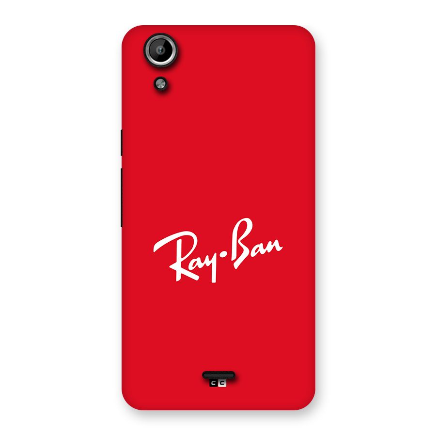 Luxury Red Back Case for Canvas Selfie Lens Q345
