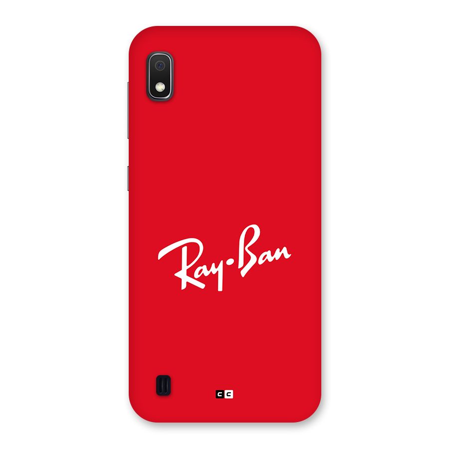 Luxury Red Back Case for Galaxy A10