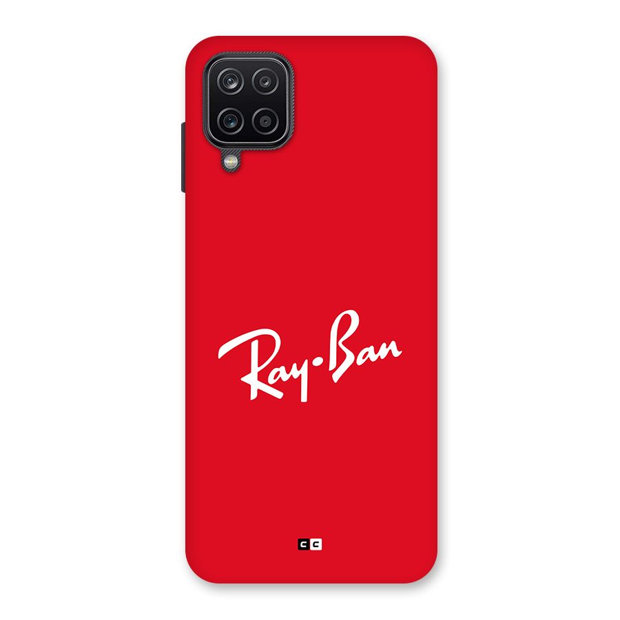 Luxury Red Back Case for Galaxy A12