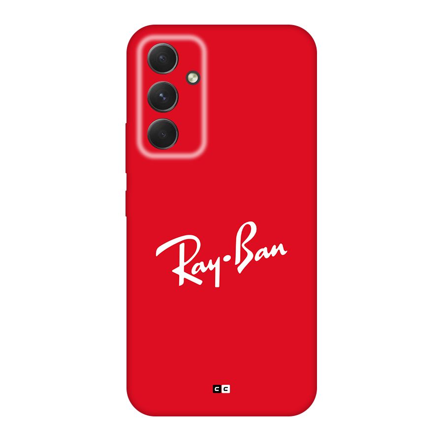Luxury Red Back Case for Galaxy A54