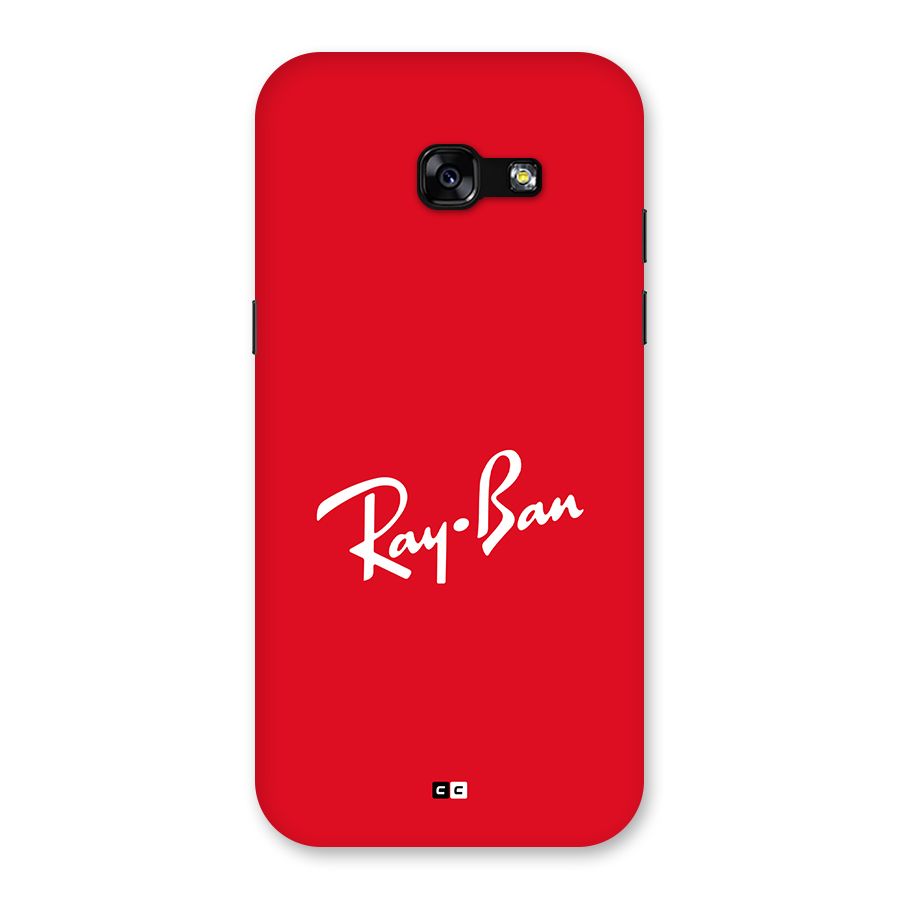 Luxury Red Back Case for Galaxy A5 2017