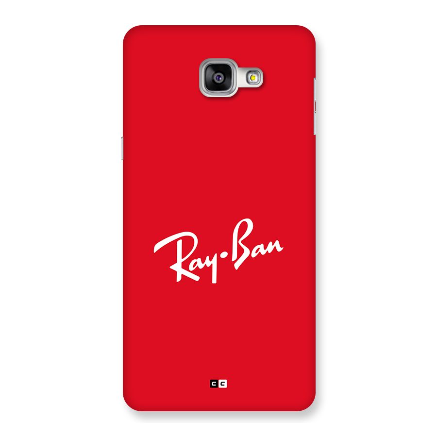 Luxury Red Back Case for Galaxy A9