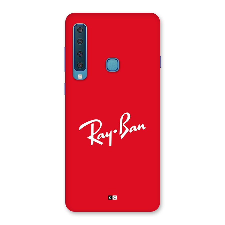 Luxury Red Back Case for Galaxy A9 (2018)