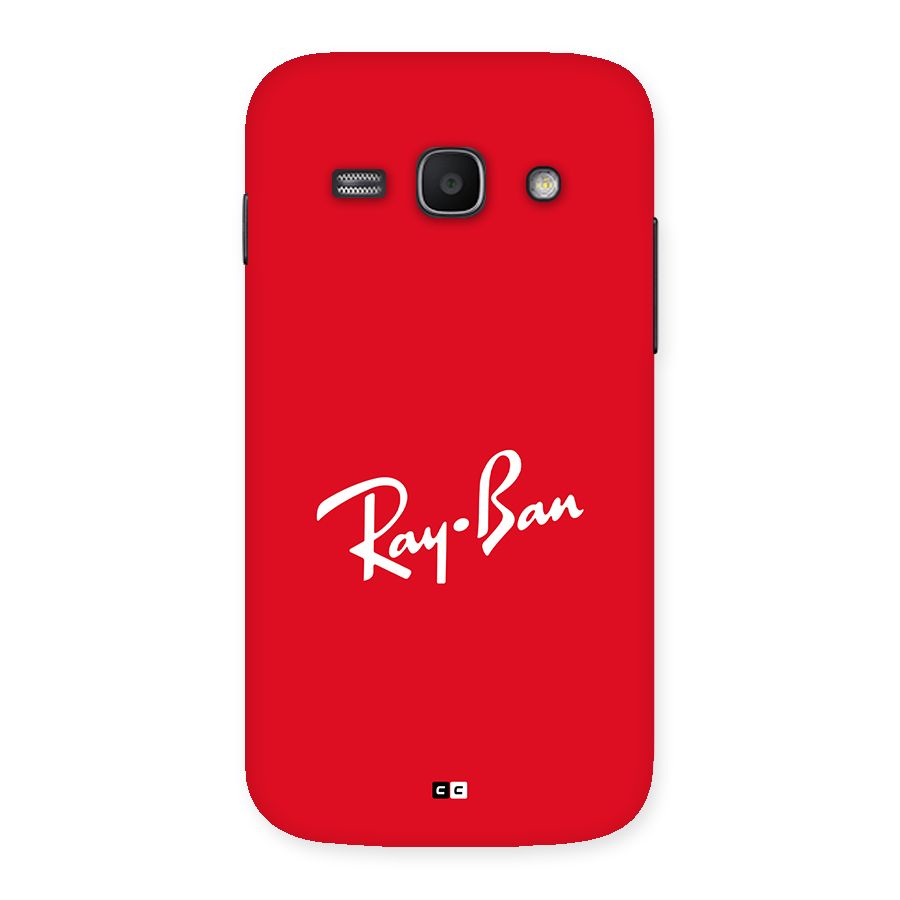 Luxury Red Back Case for Galaxy Ace3