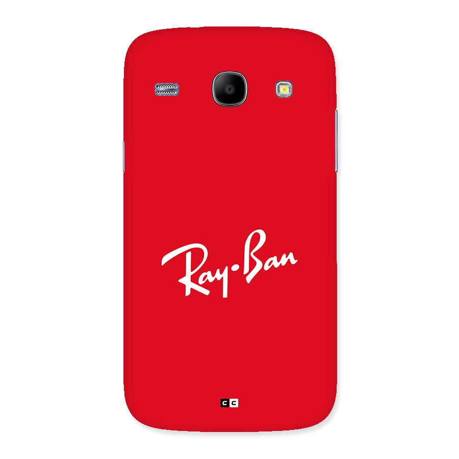 Luxury Red Back Case for Galaxy Core