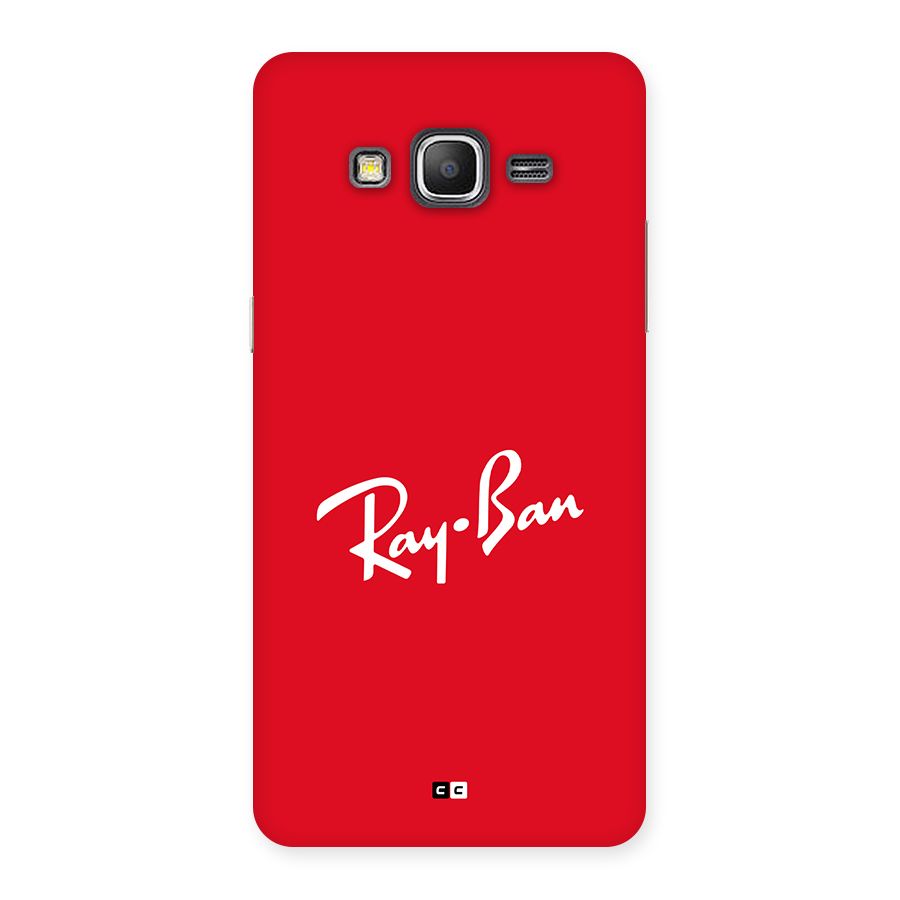 Luxury Red Back Case for Galaxy Grand Prime