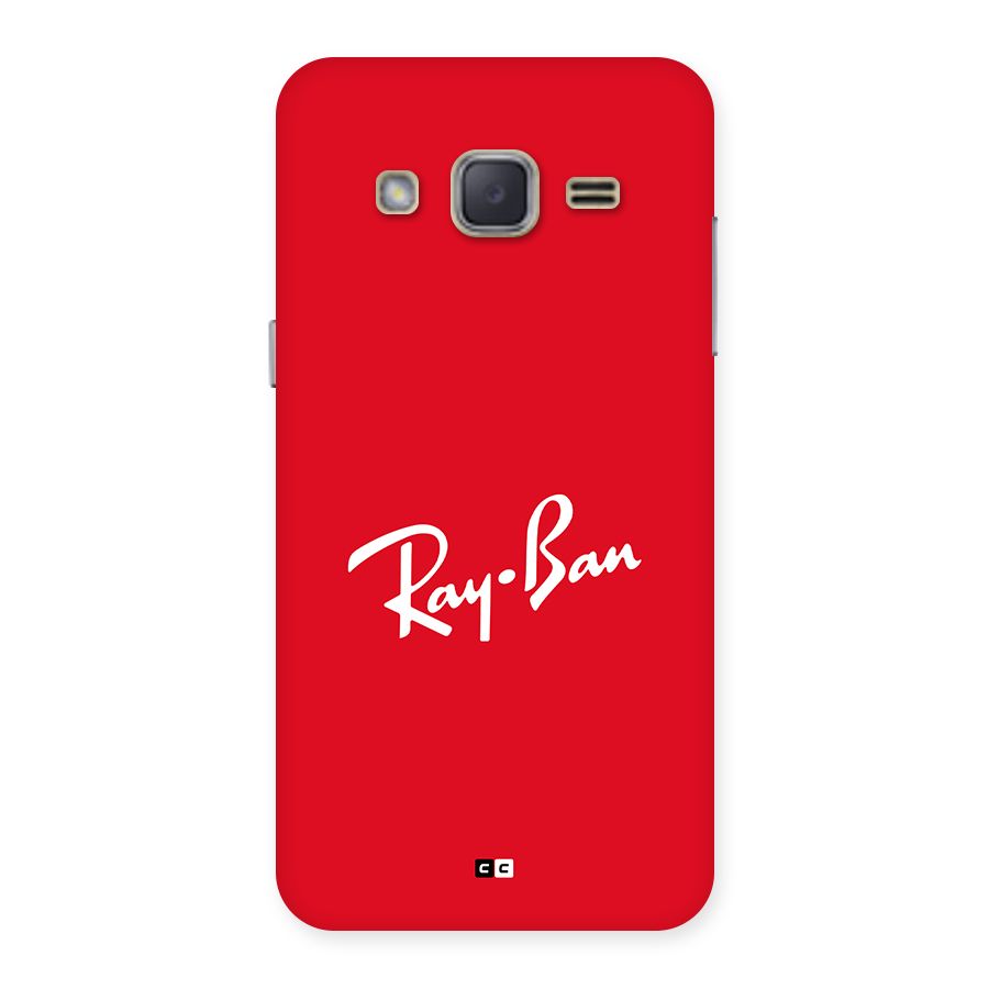 Luxury Red Back Case for Galaxy J2