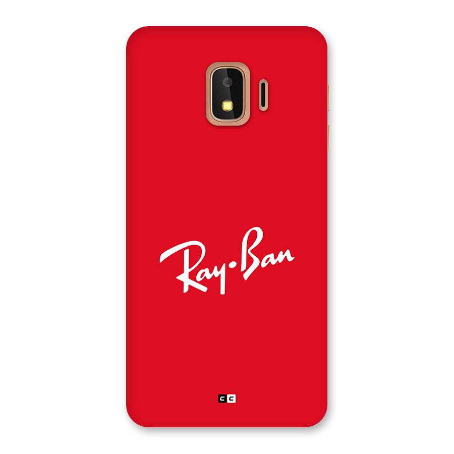 Luxury Red Back Case for Galaxy J2 Core
