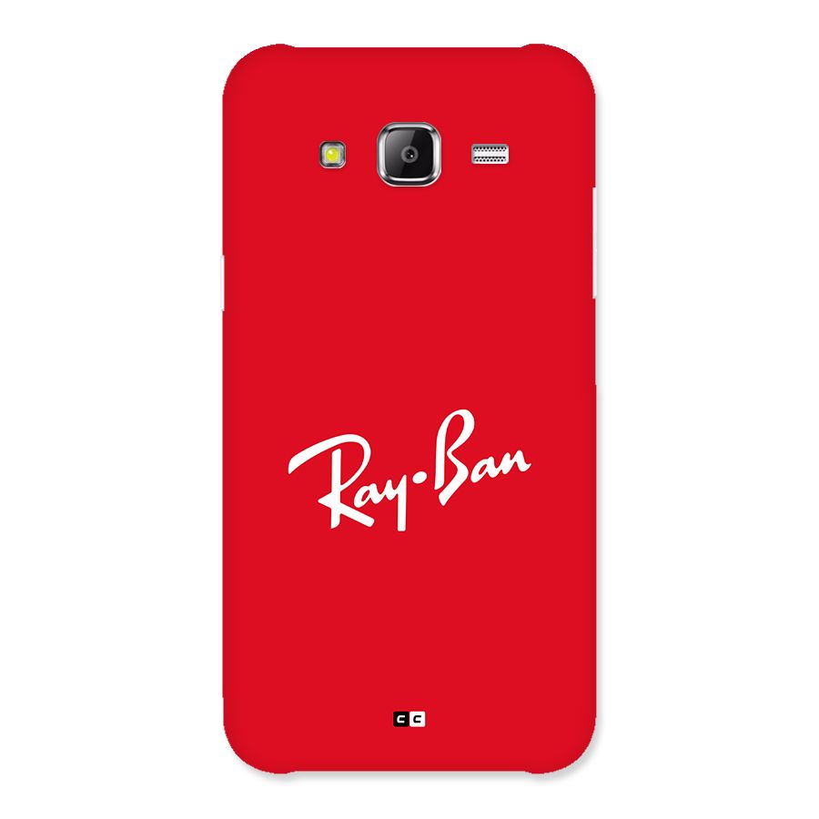 Luxury Red Back Case for Galaxy J2 Prime