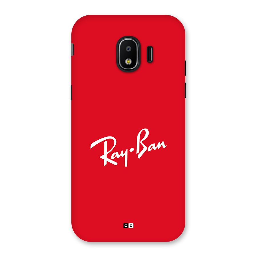 Luxury Red Back Case for Galaxy J2 Pro 2018