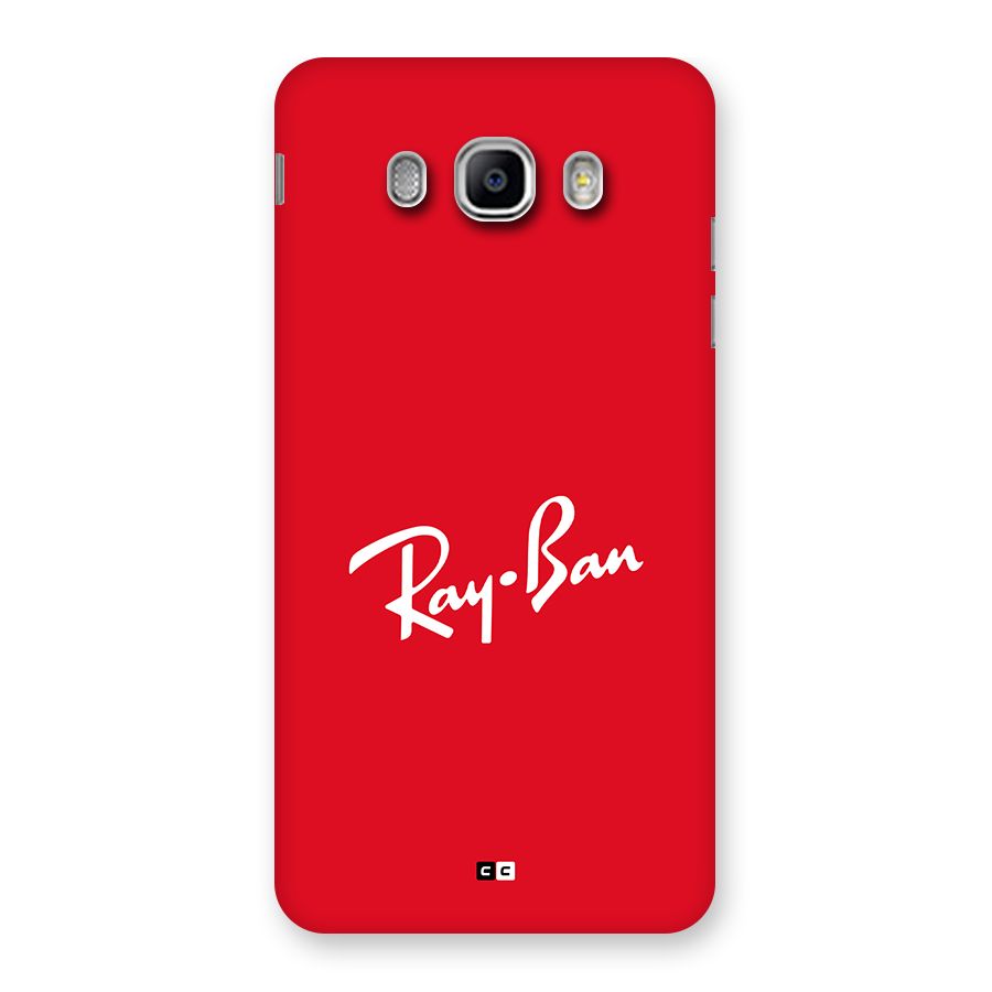 Luxury Red Back Case for Galaxy J5 2016