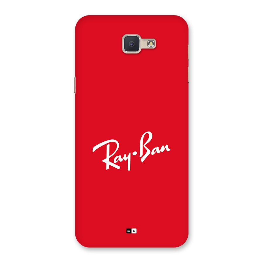 Luxury Red Back Case for Galaxy J5 Prime