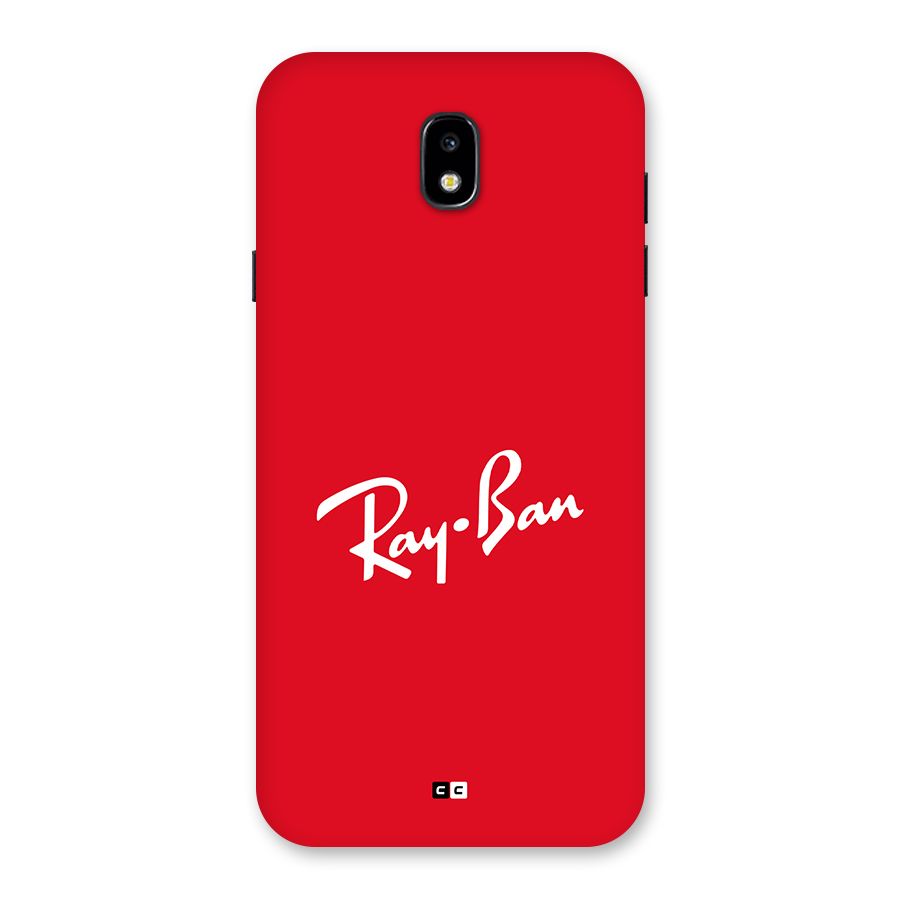 Luxury Red Back Case for Galaxy J7 Pro