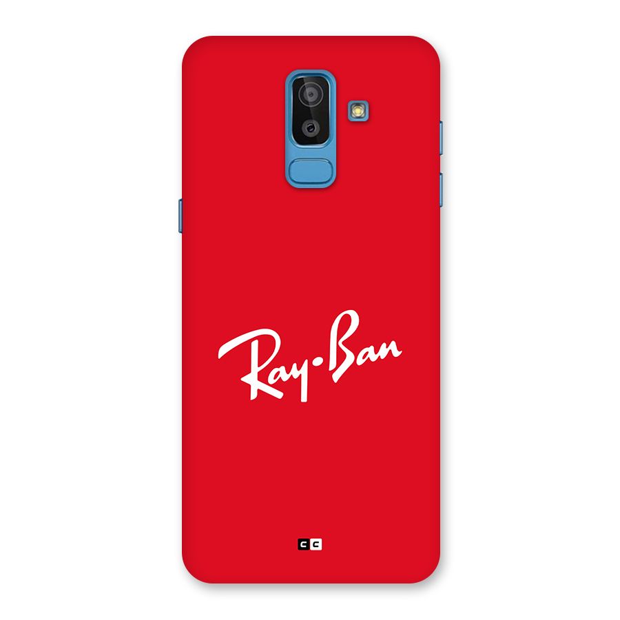 Luxury Red Back Case for Galaxy J8