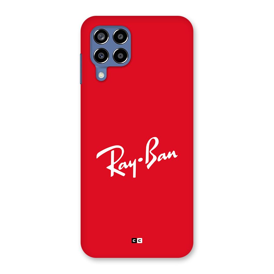 Luxury Red Back Case for Galaxy M53 5G