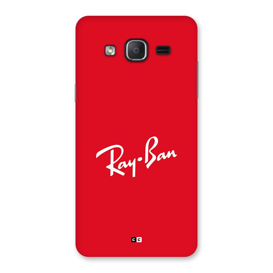 Luxury Red Back Case for Galaxy On7 Pro
