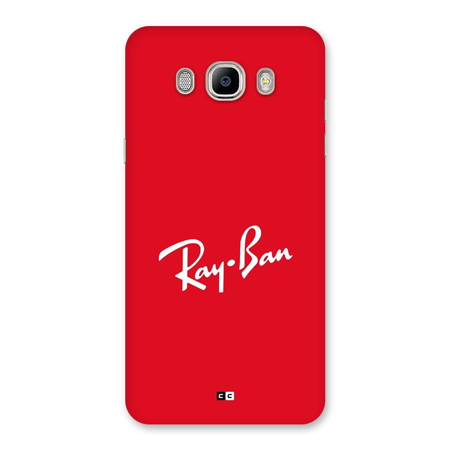 Luxury Red Back Case for Galaxy On8