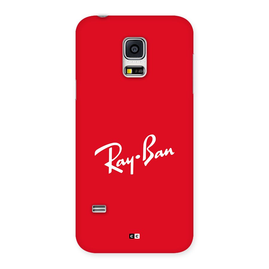 Luxury Red Back Case for Galaxy S5 Mini