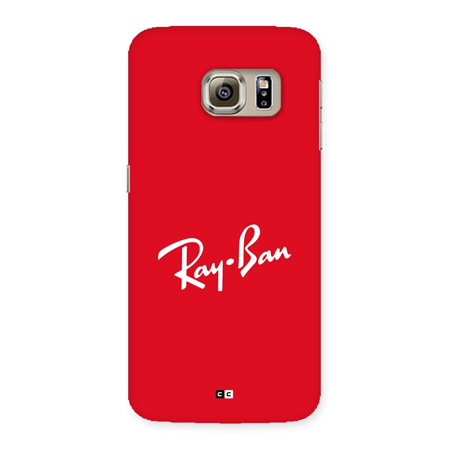 Luxury Red Back Case for Galaxy S6 edge