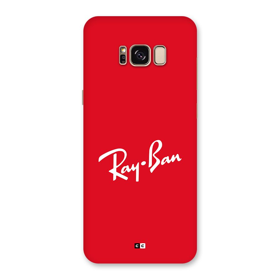 Luxury Red Back Case for Galaxy S8 Plus