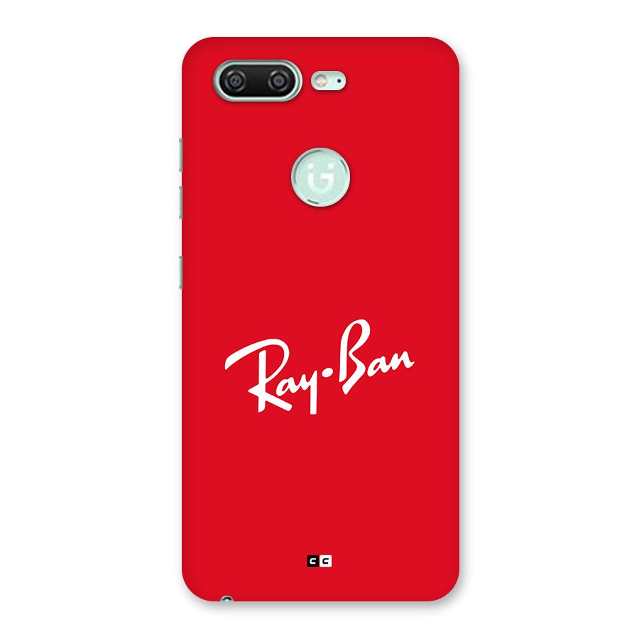 Luxury Red Back Case for Gionee S10