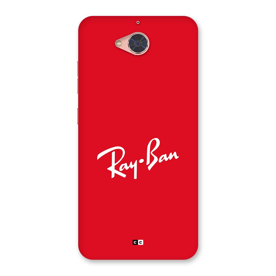 Luxury Red Back Case for Gionee S6 Pro
