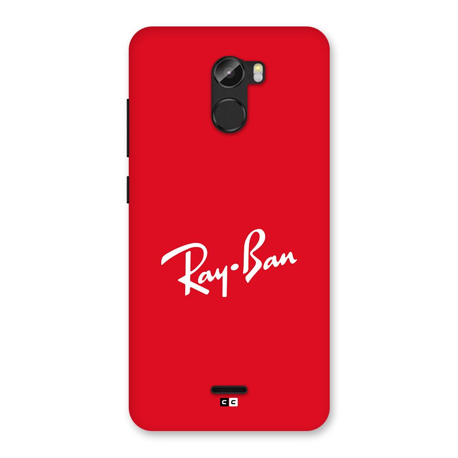 Luxury Red Back Case for Gionee X1