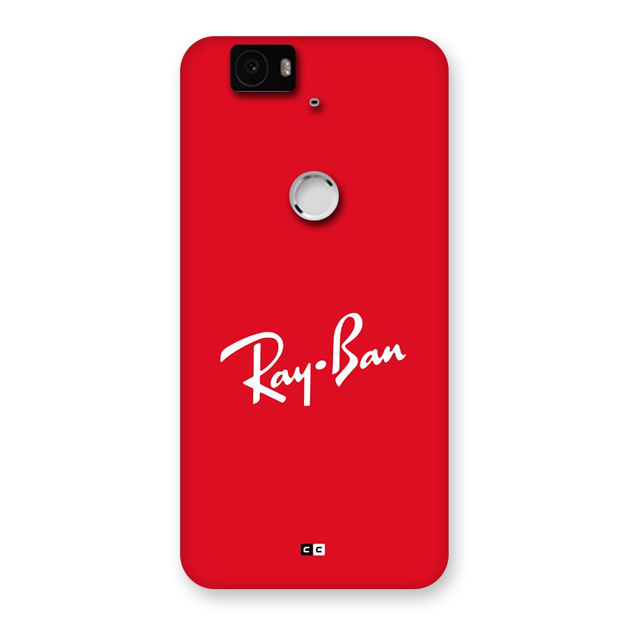 Luxury Red Back Case for Google Nexus 6P