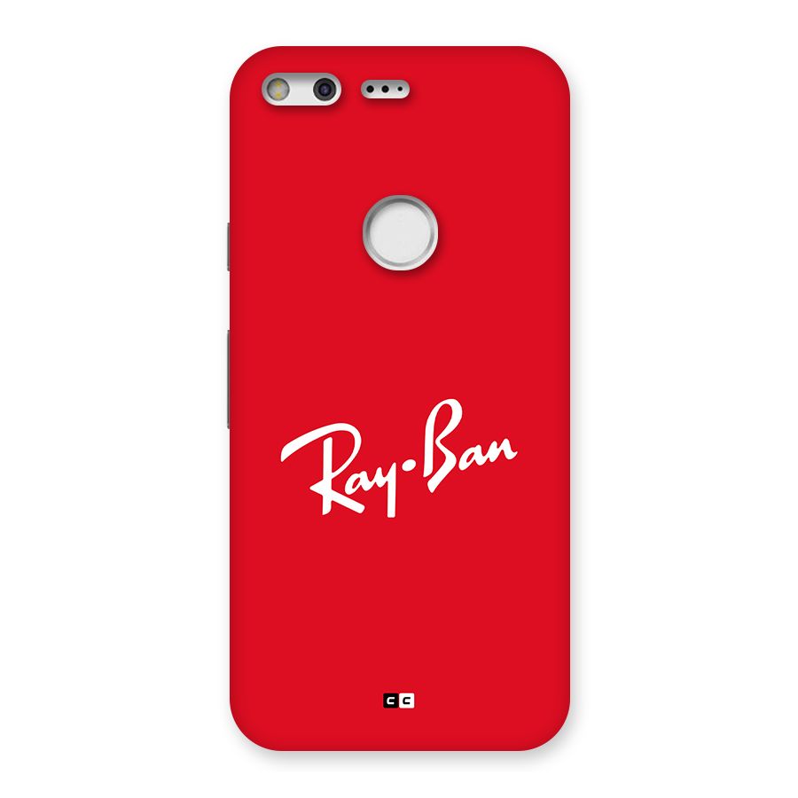 Luxury Red Back Case for Google Pixel