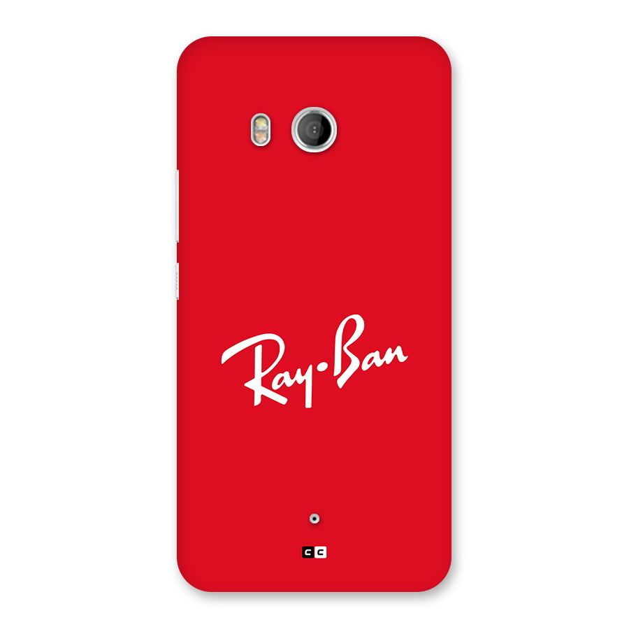 Luxury Red Back Case for HTC U11