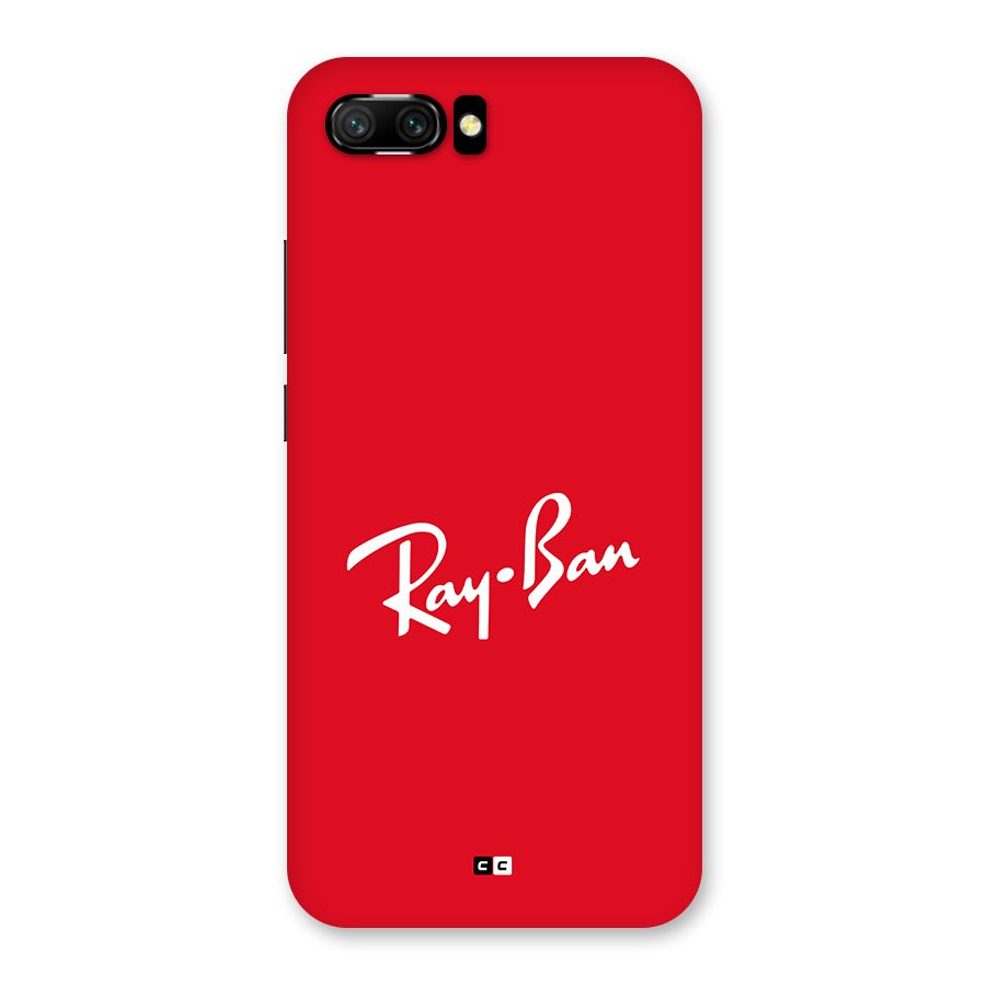 Luxury Red Back Case for Honor 10