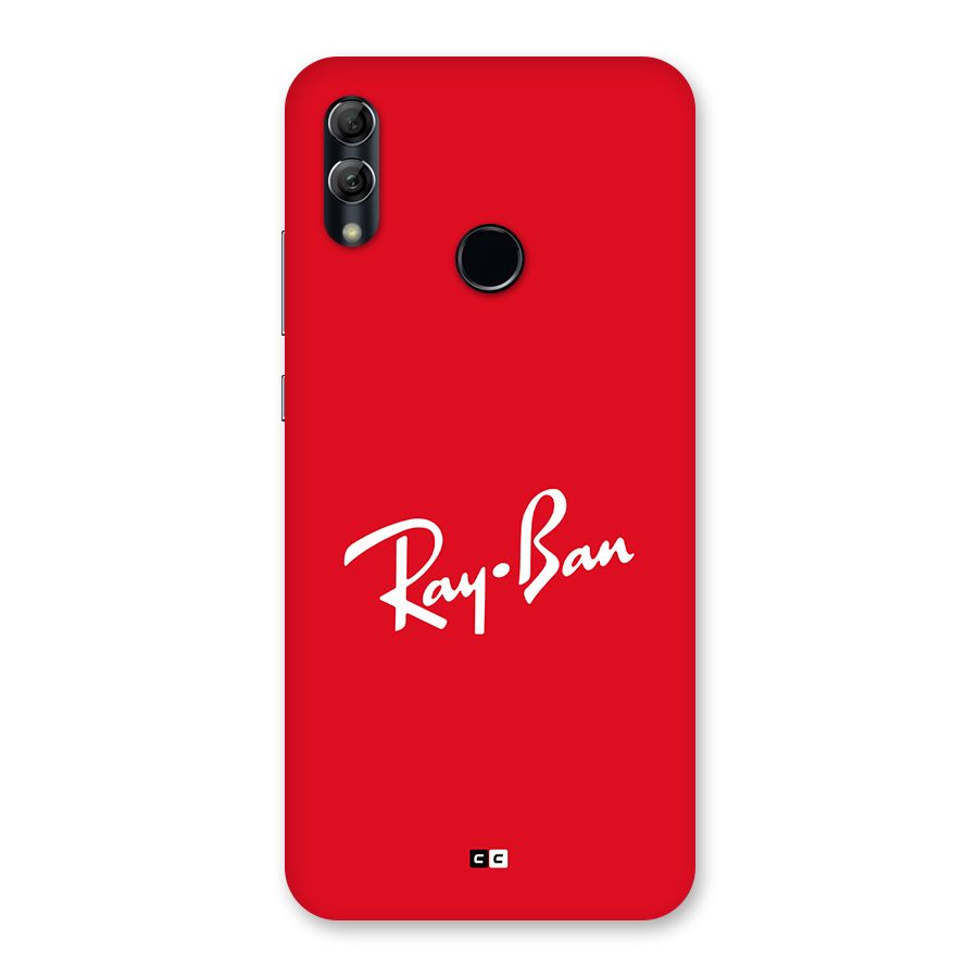 Luxury Red Back Case for Honor 10 Lite