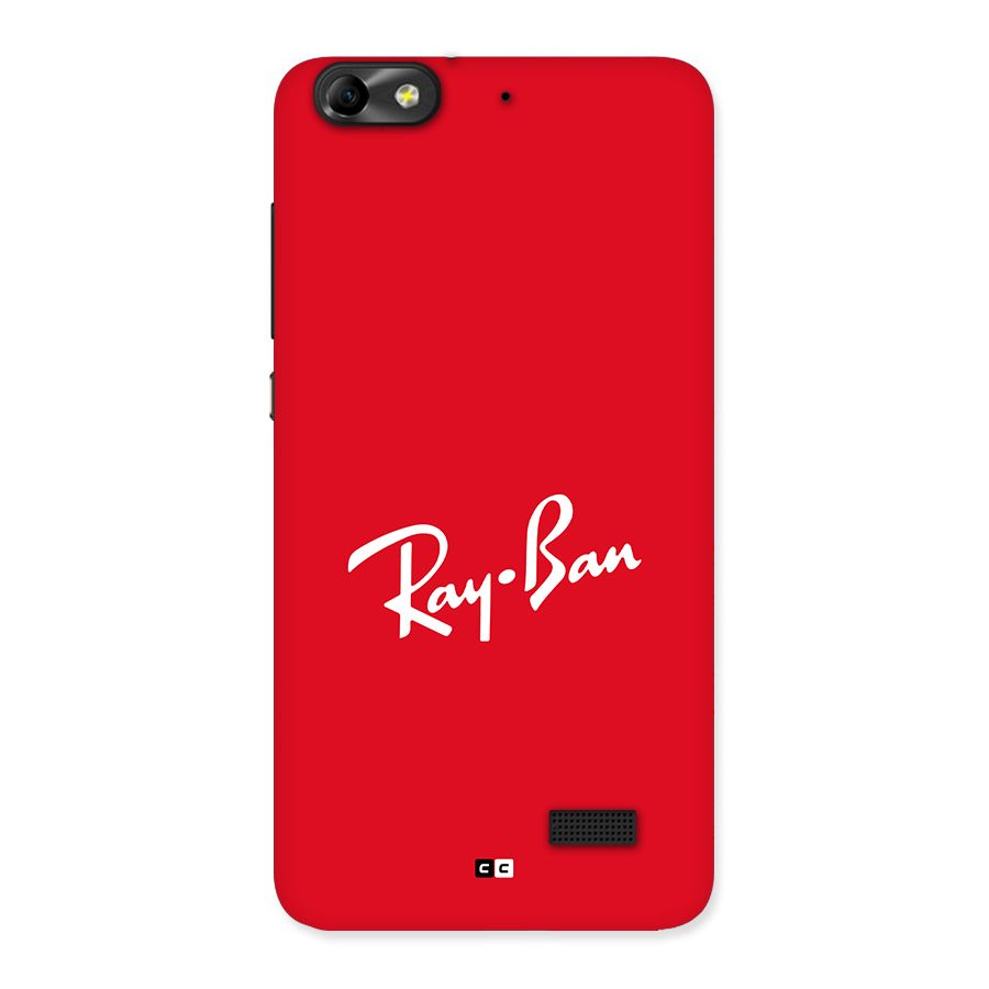 Luxury Red Back Case for Honor 4C