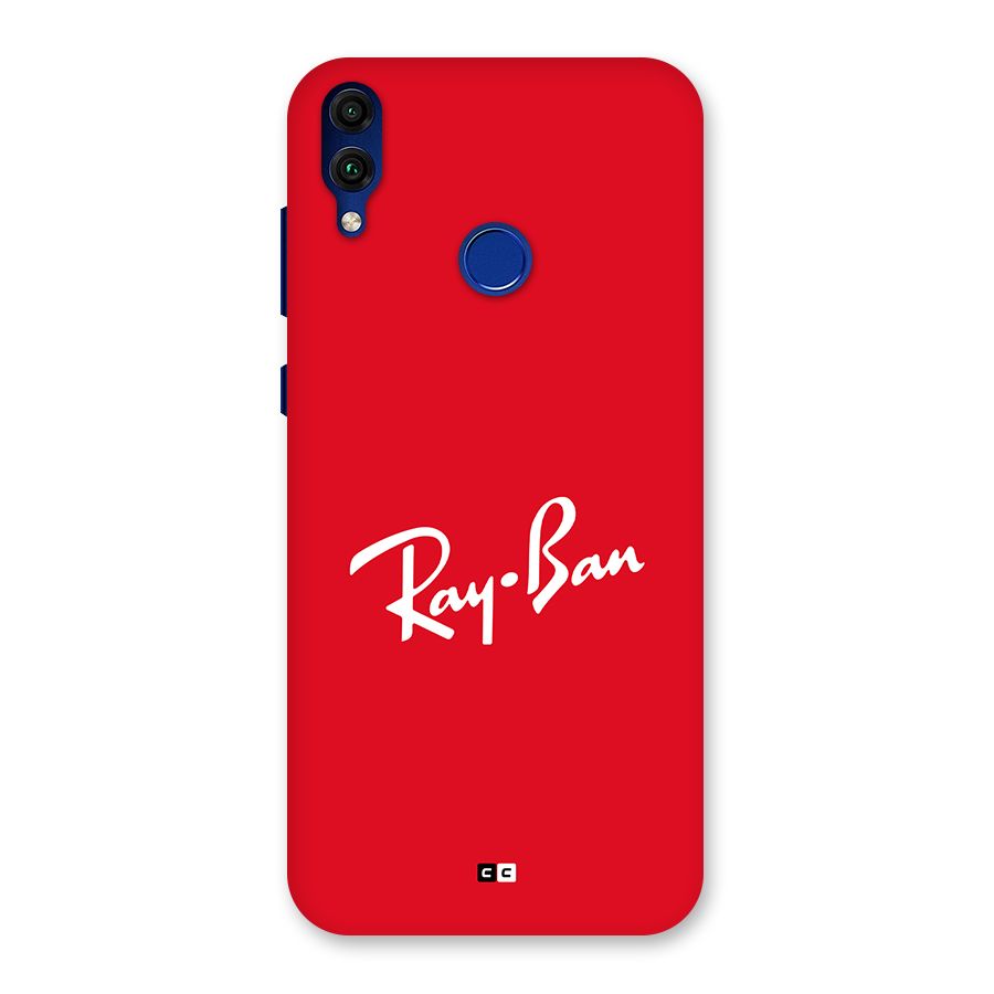 Luxury Red Back Case for Honor 8C