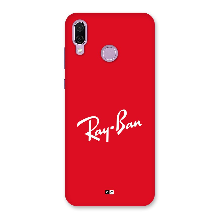 Luxury Red Back Case for Honor Play
