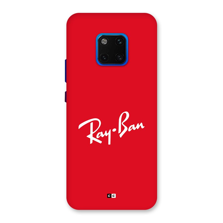 Luxury Red Back Case for Huawei Mate 20 Pro